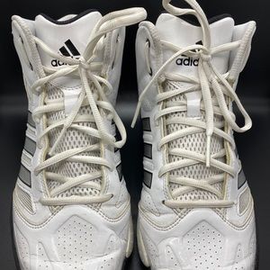 Adidas high top basketball shoe men size 9.5